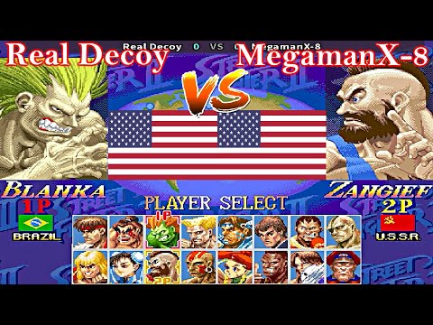 Super Street Fighter II X: Grand Master Challenge - Real Decoy vs MegamanX-8