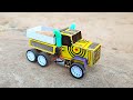 How To Make Mini Dumper Truck DIY Matchbox Dump Truck