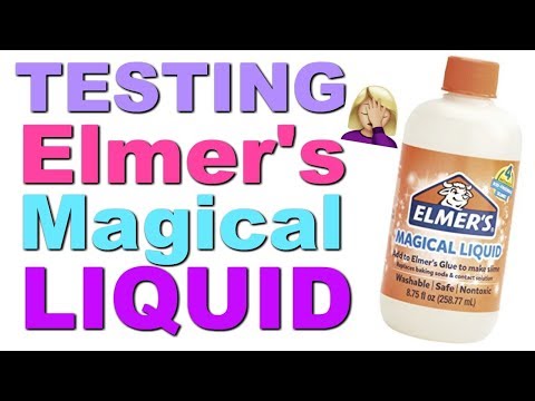 ELMER'S MAGICAL LIQUID * ELMER'S SLIME ACTIVATOR Video