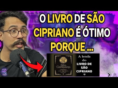 MAGO FALA A REAL SOBRE O LIVRO DE SÃO CIPRIANO - VICTOR VIEIRA - MAGIA, NECROMANCIA - CORTES