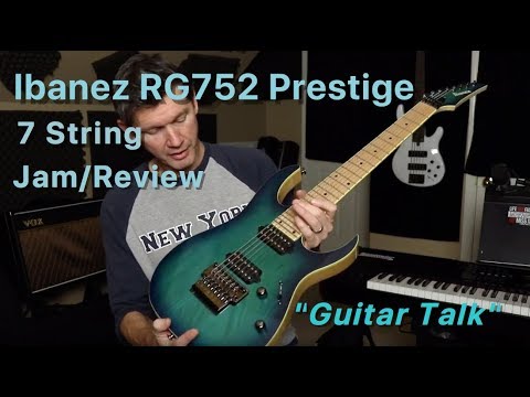 Ibanez RG752 Prestige 7 String Jam/Review