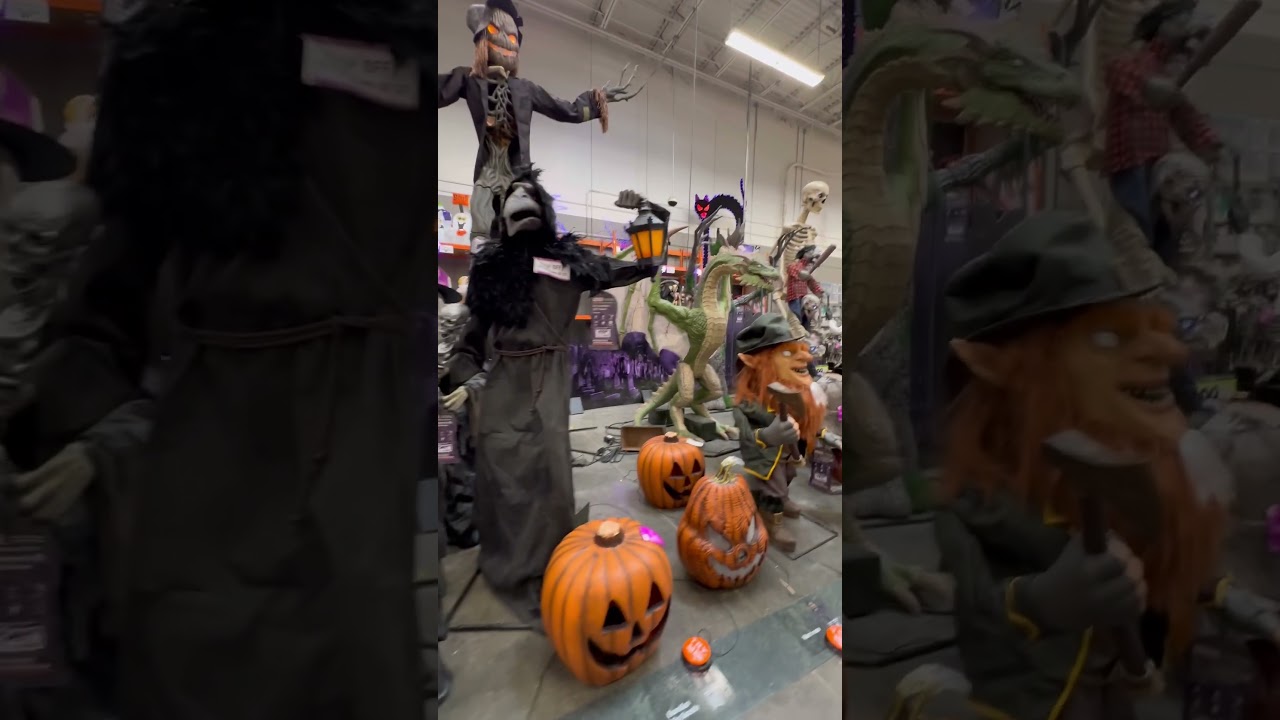 Halloween 🎃 decor @ Home Depot #halloweendecor #halloween #homedecor #home #homedepot #shortsfeed