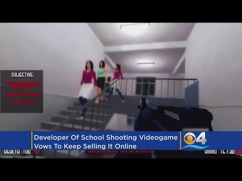 Developer Defends School Shooting Game As Victims...