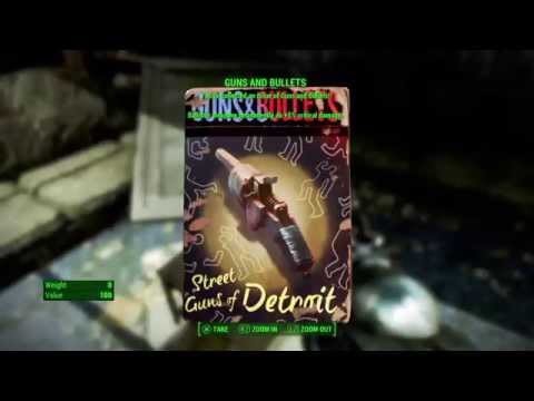 Fallout 4 - Guns and Bullets magazine (Gunners Plaza)