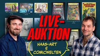 NuoViso LIVE AUKTION: Haas-Art & Comicwelten