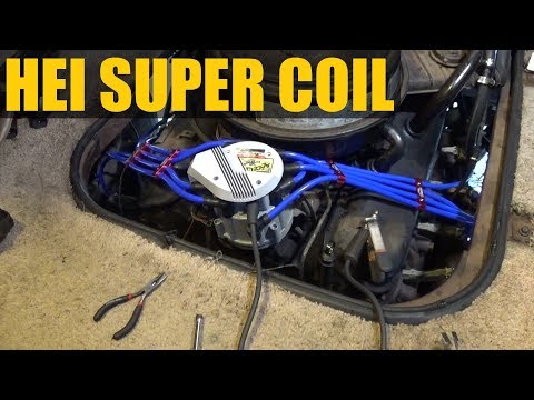 HEI SUPER COIL - Install & Test || 87\' Chevy 454 RV