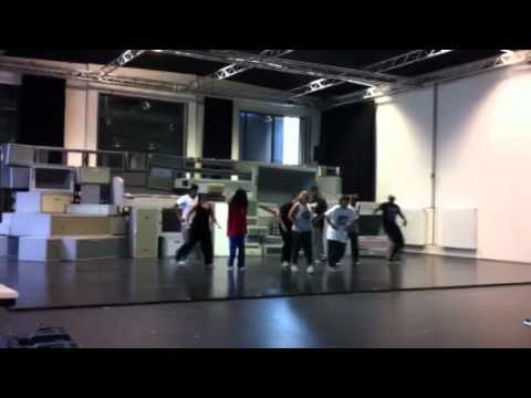 Blaze, the Sensational Streetdance Show - rehearsals in Berlin