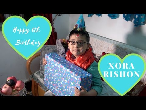 My Son's 6th Birthday Celebration || Rishon Gurung ||
