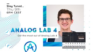 Video thumbnail for Live Workshop | Analog Lab: Get the most out of Analog Lab 4 (with Pierre Pfister) by Arturia