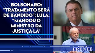 Lula e Bolsonaro tratam caso Roberto Jefferson de forma diferente em entrevistas