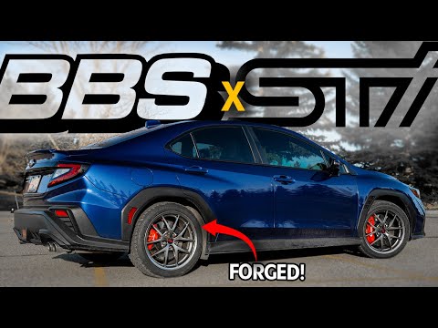 BBS STI Wheels on my WRX - Forged Bargain!