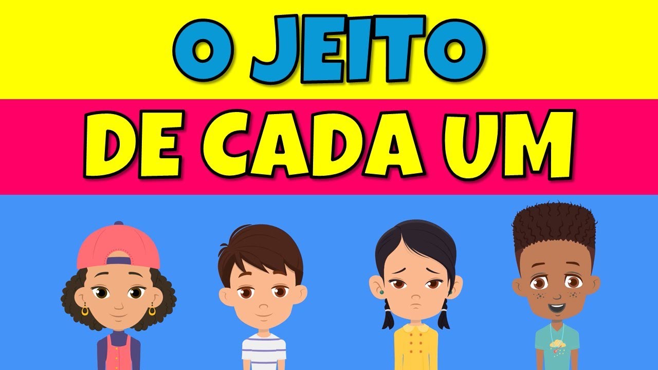 O jeito de cada um - Respeito às diferenças - Vídeo educativo