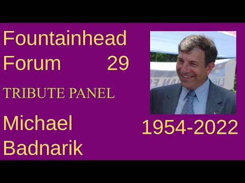 FF-29: panel discussion in honor of Michael Badnarik