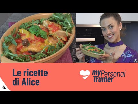 Pollo ai Peperoni Light - Ricetta