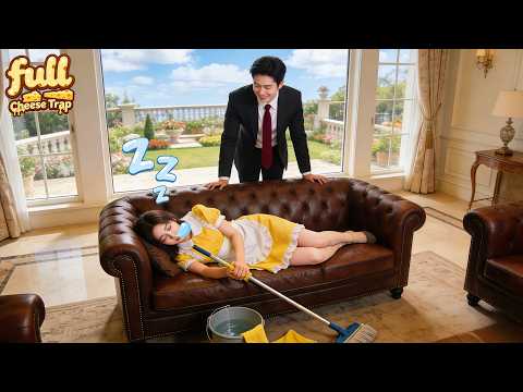 To Save Her Sick Mom, Poor Maid Collapsed On Sofa From Exhaustion—CEO Saw Her And Fell For Her!