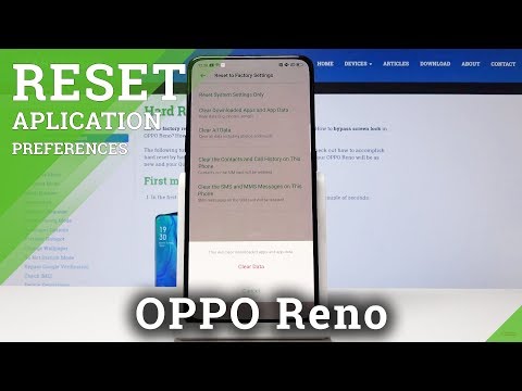 How to Clear Downloaded Apps in OPPO Reno - Reset App Data