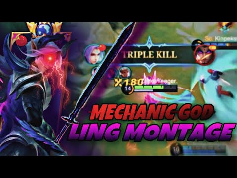 LING MONTAGE #2 | FAST HAND MECHANIC | GOD ASSASSIN | MLBB