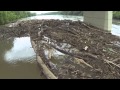 Kansas River After Heavy Rains