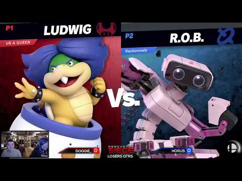 Newcastle Siege #56 - Losers Quarters - Doggie_ (Bowser Jr) vs Horus (ROB)