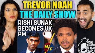 RISHI SUNAK Selected as U.K. Prime Minister | TREVOR NOAH The Daily Show REACTION!!