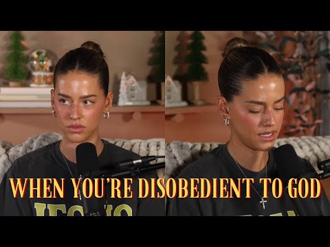 when you're disobedient to God | Christ With Coffee On Ice