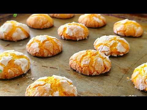 EASY HOMEMADE LEMON CRINKLE COOKIES |