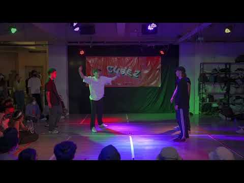 CUBE EP.2 All Style 2 on 2 Battle Top 4 - 2 Lee Soul VS 李仲唔落地