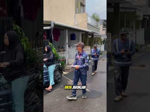 Kegiatan mapping titik koordinat di Villa Dago Tol