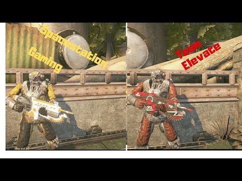 Gears of War 4 Esports SpaceStation & Elevate Gaming Skins