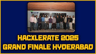National Hackathon Finale at T-HUB || HacXlerate 2025 || Hyderabad