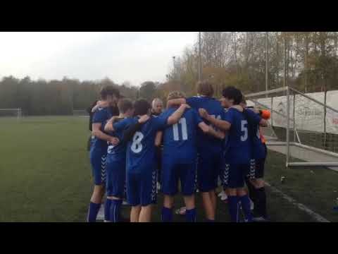 Sejrsgang hos spillerne fra Ny Fredensborg Skole/Vilhelmsro