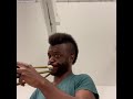 Bach, Brandenburg Concerto No. 2, BWV 1047 (mvmt 3 opening) - Justin Bland (Baroque Trumpet)