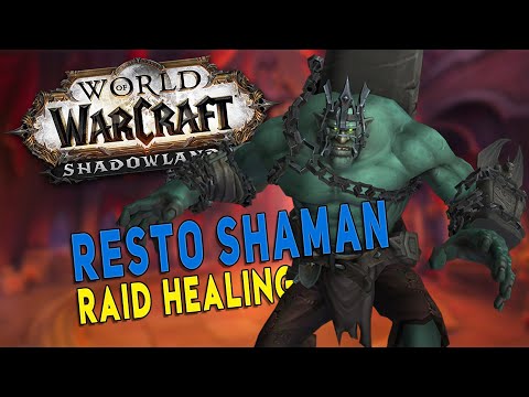 Shadowlands RESTO SHAMAN Raid Guide | Healer Commentary - Mythic Sludgefist | WoW