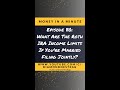 What Are The Roth IRA Income Limits If You Re Married Filing Jointly Money In A Minute SHORTS