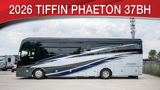 A preview image of the linked video showcasing 2026 Tiffin Phaeton 37BH