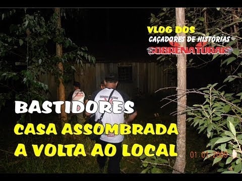 VLOG/BASTIDORES - RUMO A CASA ASSOMBRADA