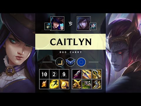 Caitlyn ADC vs Aphelios: Rampage - EUW Diamond Patch 25.S1.1