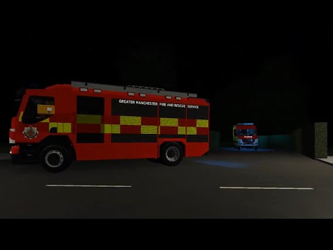 Ashton Technical Response Unit Turnout - GMFRS Roblox