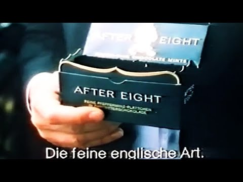 After Eight Werbung 1982