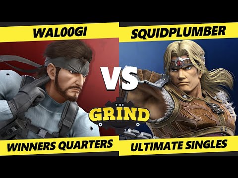 The Grind 193 Winners Quarters - Wal00gi (Snake) Vs. Squidplumber (Simon) Smash Ultimate - SSBU