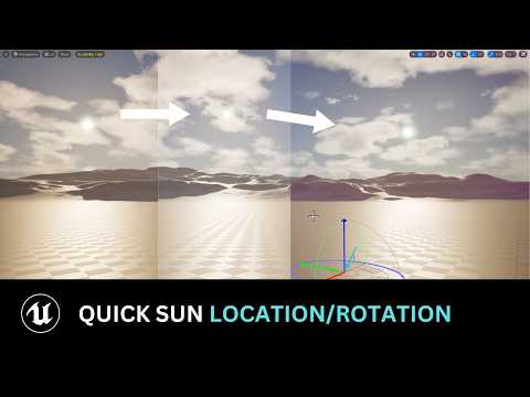 Quick Tip: Sun Rotation Made Easy in Unreal Engine 5