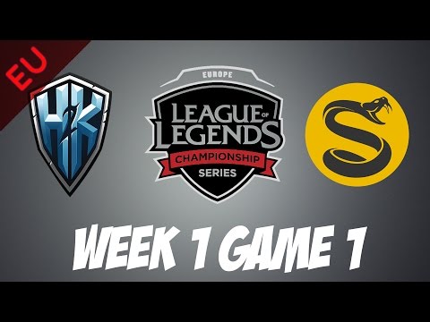 H2K vs Splyce | Game 1 | HIGHLIGHTS | EU LCS Spring Split 2017