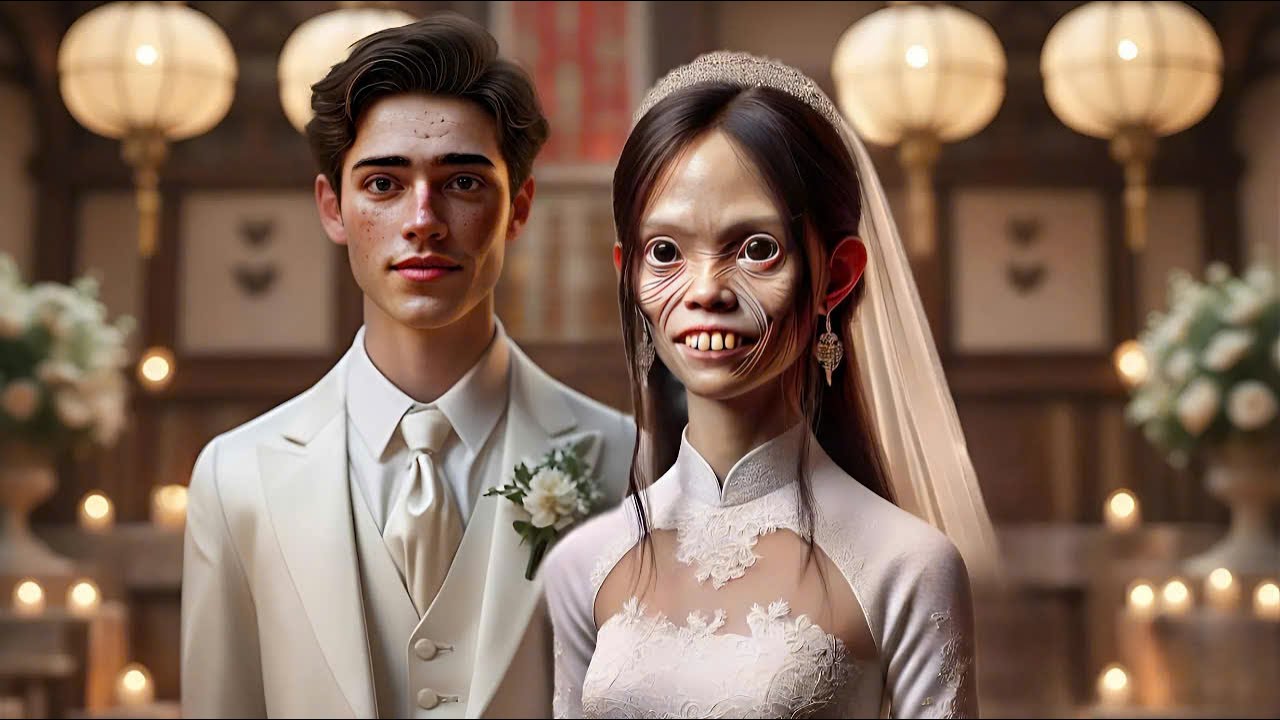 Un homme riche épouse une fille laide que tout le village traite de stupide, et la surprise arrive