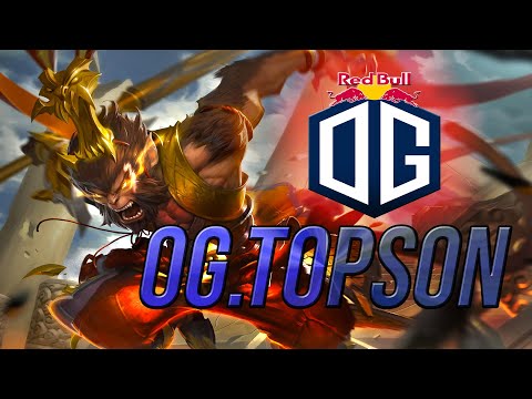 MONKEY KING DOTA 2 7.29D | OG.TOPSON GAMEPLAY | IMMORTAL RANK