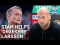 Stam helpt Larsson: 'Jezelf naar beneden halen is niet de bedoeling' | VERONICA INSIDE