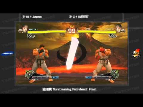 jumpman200206(RY) RB(GY) vs qq575757(RY) zhieeeeep(GU) - 1of2 - SSF4 Punish Tourney #2 ~ Final