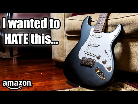 I bought the famous Amazon Stratocaster Guitar by Fender