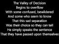 Who Can Abide (lyrics) ~ Michael Card