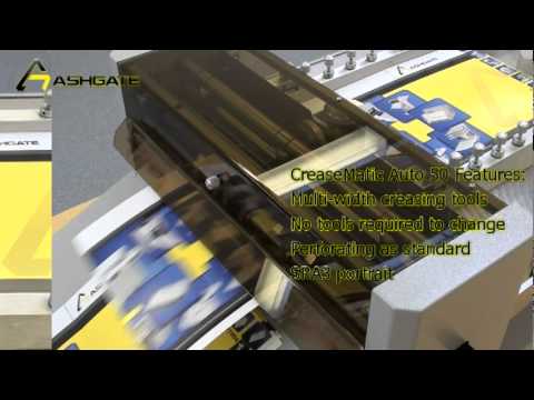 Crease Matic Auto50 Card Creaser from Ashgate