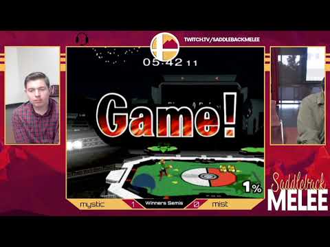 Saddleback Gaucho Gauntlet #2 Melee - Mist (Fox) vs. Mystic (Peach): W Semis [2020]